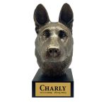 Bronze Hund Statue 19 "Deutscher Schäferhund"